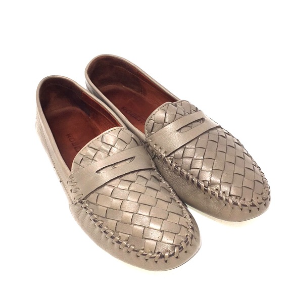 Robert Zur Shoes - 6.5 Robert Zur Paloma leather Taupe Cashme…